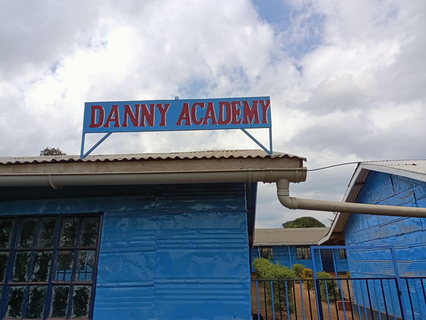 The Danny Academy school sign